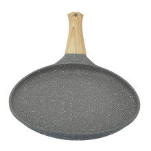 Sartén para omelette de 28 cm / 11.02 in, aluminio de fondo plano