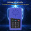 Lettore di audiolibri Scripture 4G portatile blu 4