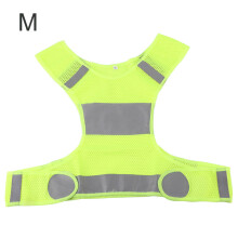Reflective Running Vest For Men And Women, High Visibility Safety Gear With Pocket, Lightweight Breathable Vest With Adjustable Closure, Foldable