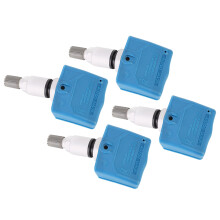 Conjunto de 4 sensores de pressão de pneus, sensores TPMS pré-programados para Nissan, Infiniti e Suzuki, com design confiável e durável,
