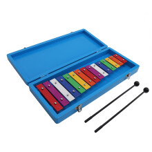 15 Note Xilofono Giocattolo per Bambini, Alluminio, Colorato, da Oltre 3 Anni