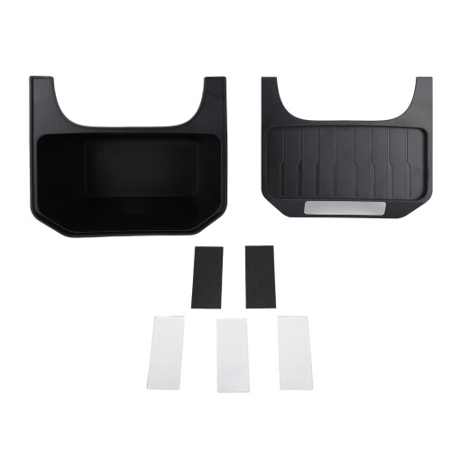 Rücksitzmittelkonsole Organizer für Tesla Model Y mit Memory-Schaum Deckel 1