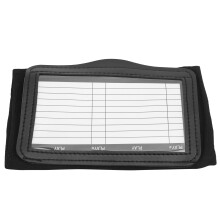 Football Coaching Board with Wristband Cover Folding Transparent Teaching Aid