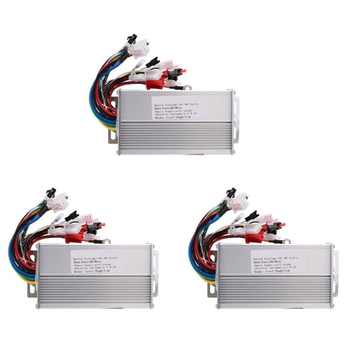 3X EBike Controller Brushless 30A 36V 48V 500W Scooter Elettrico Blcd Controller per Scooter Accessori per Biciclette