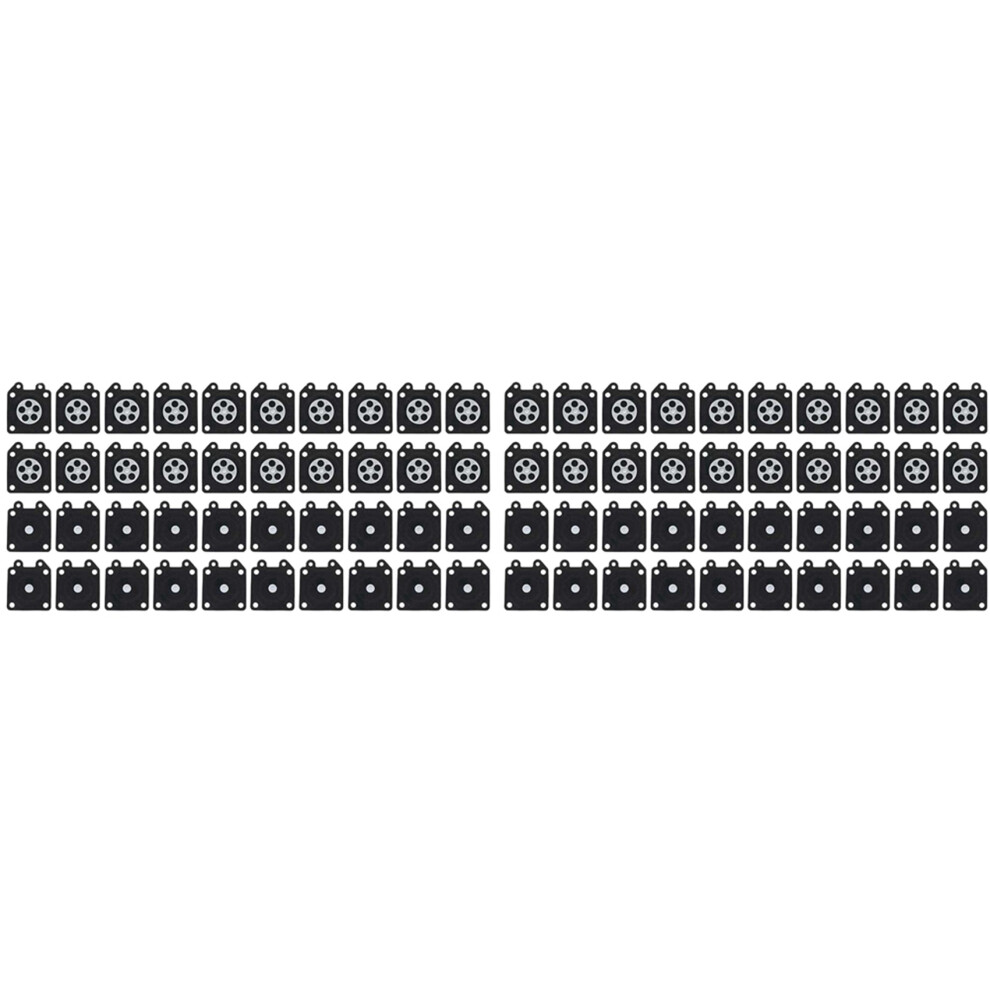 80Pcs Chainsaw Carburetor Metering Diaphragm For Walbro 95-526 500 3800 4500 5200 5800 Car Assembly Gaskets Kit 6031819290133