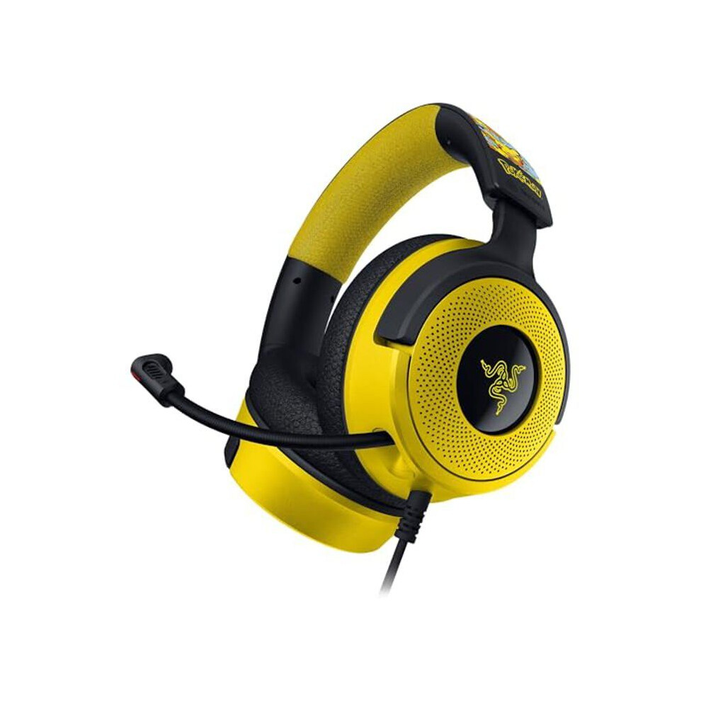Razer Kraken V4 X Pokémon Edition - Wired Usb Gaming Headset - Triforce 40Mm Drivers - Retractable Cardioid Microphone - Sound