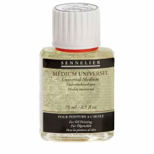 Universelles transparentes Medium für Ölmalerei 75 ml