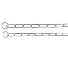 (54 cm, Chrome) Trixie Long Link Choke Dog Chain