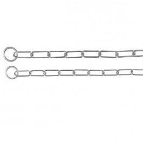 Trixie (54 cm, Chrome) Trixie Long Link Choke Dog Chain