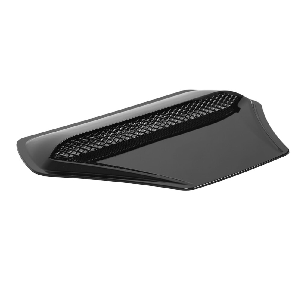 Lancer Evo X Hood Vent Cover Glossy Abs Black 6921393559972