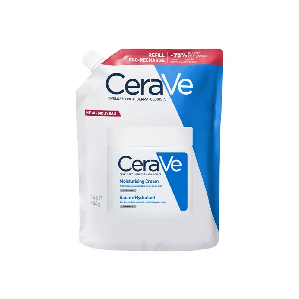 Cerave Fragrance-Free Moisturizing Balm Eco-Refill 454 G