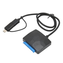 Adaptateur UASP, câble SATA vers USB haute vitesse 2,5" et 3,5" pour un transfert de données amélioré et un accès rapide, conception portable