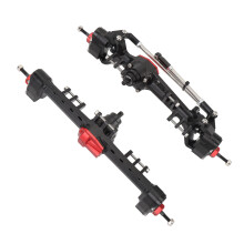 SCX10 III Portalachse schwarz rot
