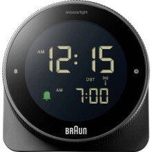 Braun BC24DCF Wecker schwarz Weckzeiten 1 1 Timer