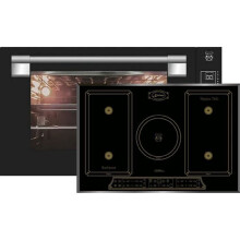 Kaiser EH 9309+KCT 7797 FI Em, Four encastrable 90 cm 105L +plaque de cuisson à induction 77cm