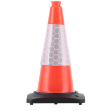 Parking Bollard For Driveway Barrier, Long Lasting Stainless Steel Outdoor Security Post With High Reflective Design For Traffic Control And Road Safe