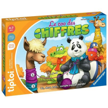 tiptoi Der Zoo der Zahlen, Elektronisches Lernspiel, ohne Bildschirm, 00189, Ab 4 Jahren, Ravensburger