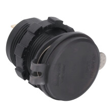 Caricatore Dual USB per Moto per 650 2014-2020, Resistente all'acqua, 12V Nero
