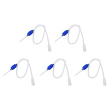 5X Aquarium Fish Tank Siphon Vacuum Water Pump Gravel Cleaner