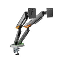 Suporte de Mesa Gaming Aisens DT38TSRRGB-349 RGB Giratório Inclinável 17-38? 16kg