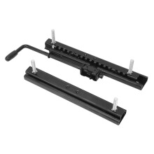 Binari di scorrimento per sedile da pista per go-kart, elevata resistenza, affidabilità di carico, lega di alluminio ad alta resistenza, design