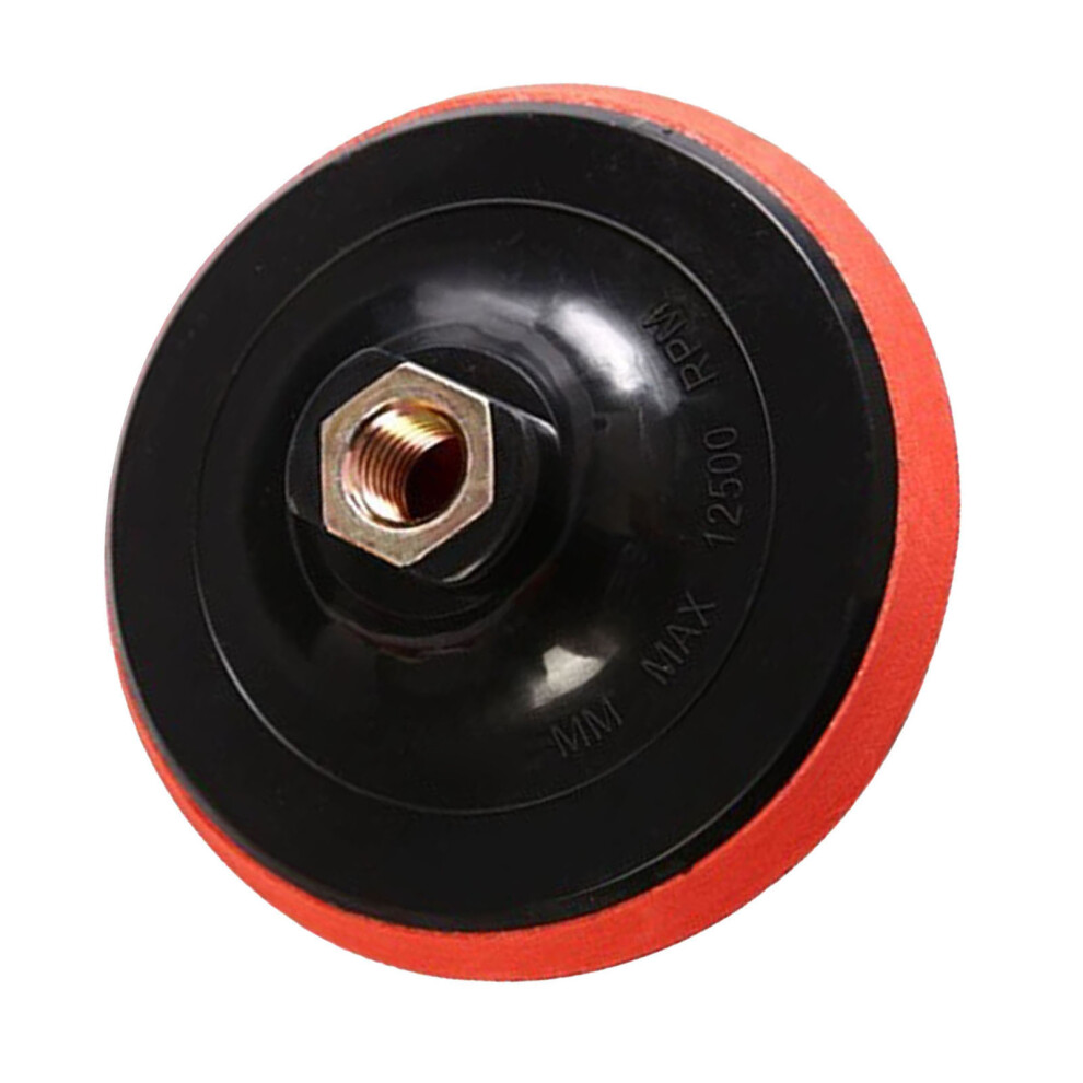 Abs Polisher Backing Plate 125Mm Hex Interface Self Adhesive For Metal Sanding 5001372328926