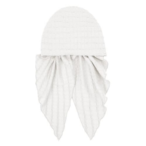 Bonnets Turban confortables adaptés à un usage quotidien-Blanc