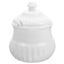 4Pièces Pot À Sucre En Céramique Résistant Pour Cuisine Maison