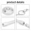 Detachable Campfire Tripod S/L Aluminum Silver 1
