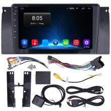 Kosketusnäytöllinen autostereo BMW E39 1996-2003X5E53Android-autoradio GPS-navigaatiolla ja peruutuskameralla Bluetooth4G WiFi,