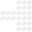 24Pièces Accessoire Plateau Poudre Ongles 6