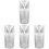 4Ensembles Pluviomètre Transparent Mesure Pluie Jardin 2