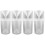 4Ensembles Pluviomètre Transparent Mesure Pluie Jardin 4