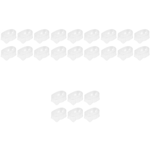 24Pièces Accessoire Plateau Poudre Ongles 2