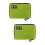 2Pièces Étui Rangement Câbles USB Vert Accessoires Voyage Facile 7