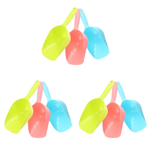 3Pièces Scoop Litière Animaux Multi-Couleurs Facile À 1