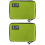 2Pièces Étui Rangement Câbles USB Vert Accessoires Voyage Facile 5