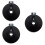 3Pièces Écrous Cymbales Standard Légers Pour Batterie Compacts 7
