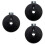 3Pièces Écrous Cymbales Standard Légers Pour Batterie Compacts 6