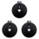 3Pièces Écrous Cymbales Standard Légers Pour Batterie Compacts 2