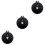 3Pièces Écrous Cymbales Standard Légers Pour Batterie Compacts 5