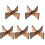 5Pièces -Tongue Drum Pliable En Bois Clair Résistant Et 2