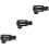 3Pièces Trimmer D'anches Clarinette Noir Haute Durable 4