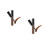 2Pièces Sourcils Gel Waterproof Café Couverture 3