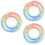 3Pièces Anneaux De Flottaison Été Et Multicolores 8