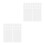 2Pièces A4 Double-Face Antistatique 100 4