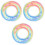 3Pièces Anneaux De Flottaison Été Et Multicolores 5
