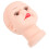 2Pièces Tête Mannequin Beige En PVC Support Pour Salon 2