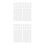 2Pièces A4 Double-Face Antistatique 100 9