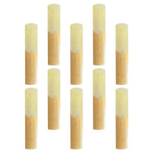 40Pièces Anches Remplacement Clarinette 2.5 Bambou Clair